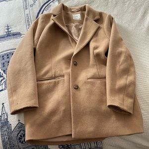 Abercrombie wool dad coat